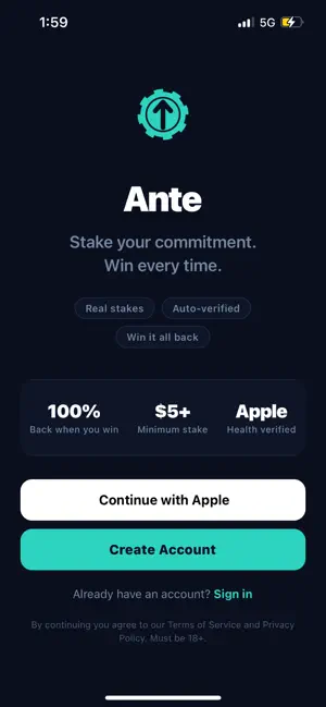 Ante - Fitness Stakes screenshot 3