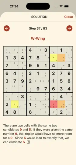 Capture d'écran de Vintage Sudoku: Expert Logic sur iPhone 5