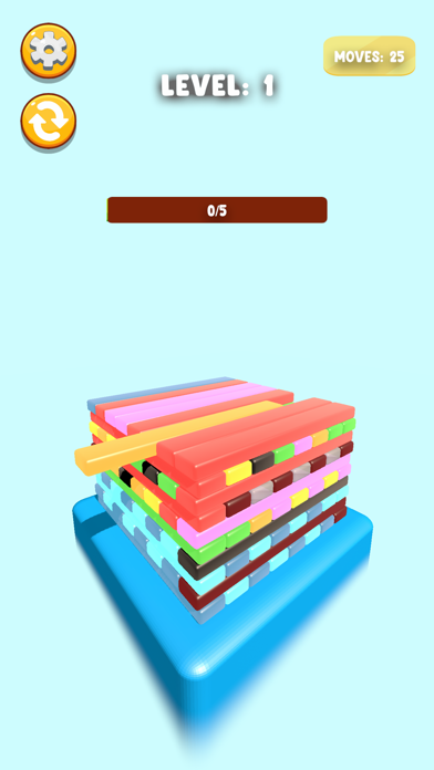 Colorful Jenga Screenshot