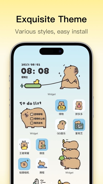 Colorful Widget- Icon & Themes