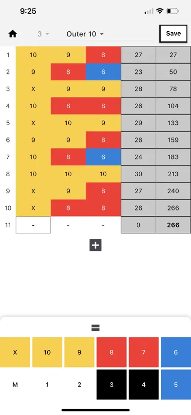 Arcus Archery Scoring screenshot 3