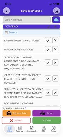 CommandTrackDriver iPhone screenshot