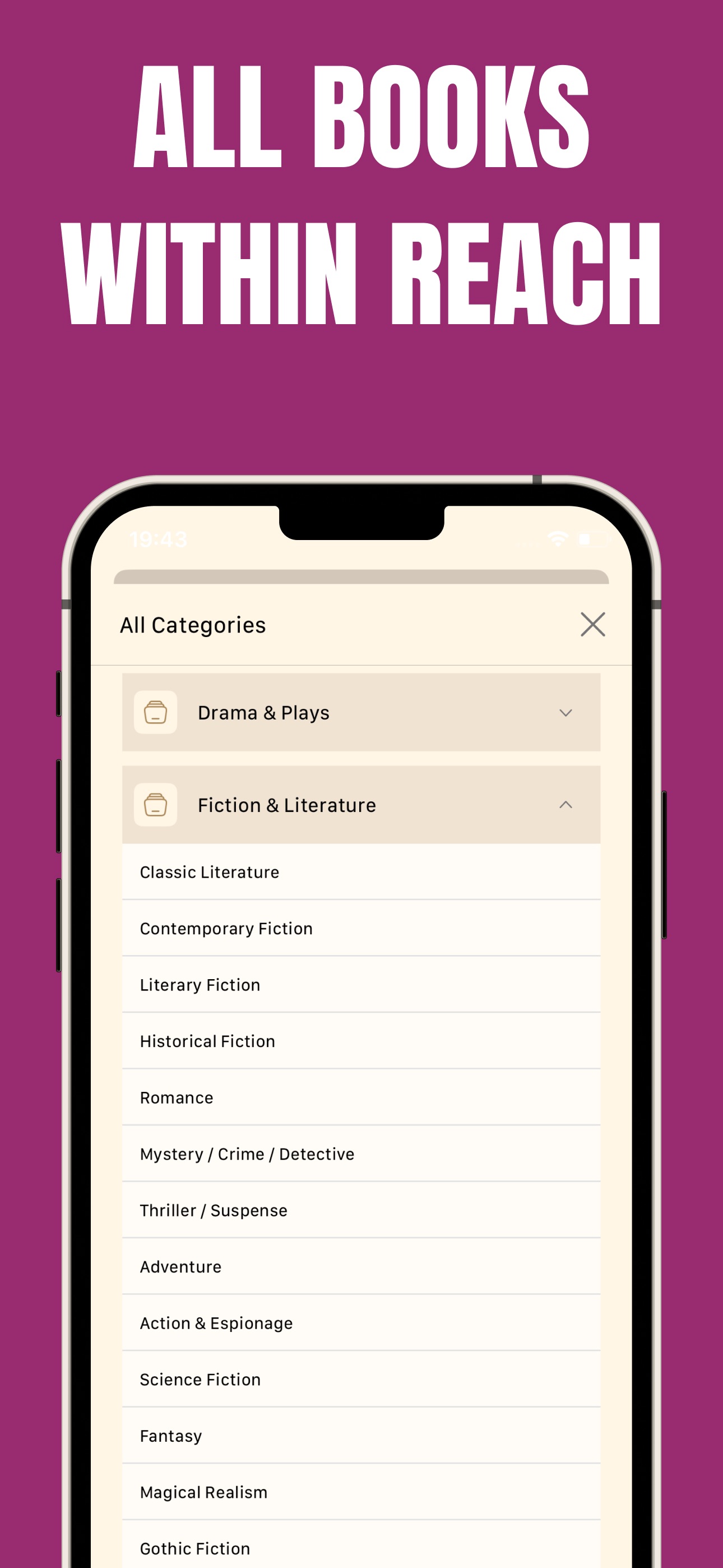 Gutenberg | eBook Reader screenshot 5