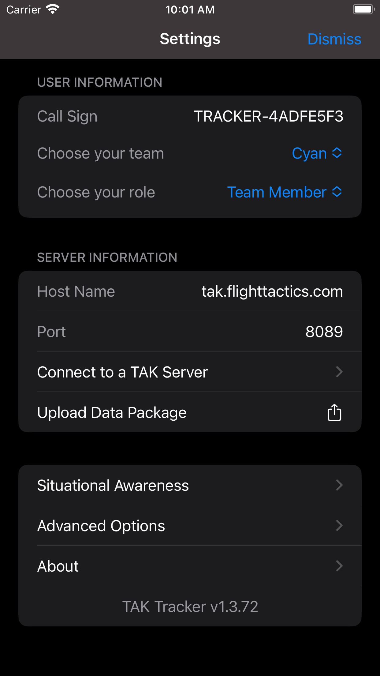TAK Tracker