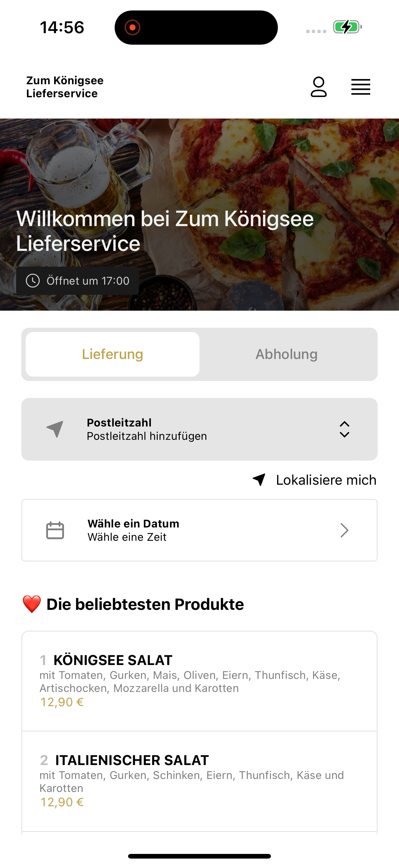 Zum Königsee Lieferservice screenshot 5