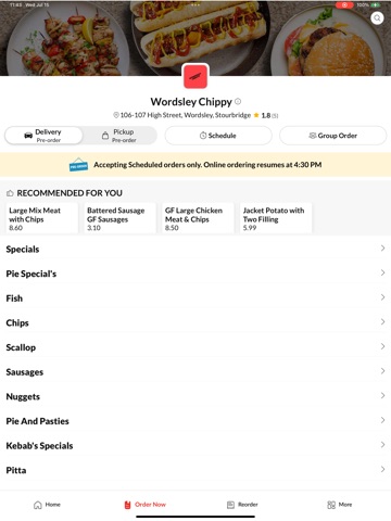 App screenshot