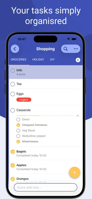 Tasks - To Do List & Reminders screenshot 1