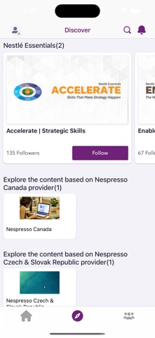 GROW at Nestlé iPhone screenshot