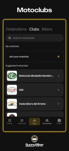 SunnyBiker - GPS + weather screenshot