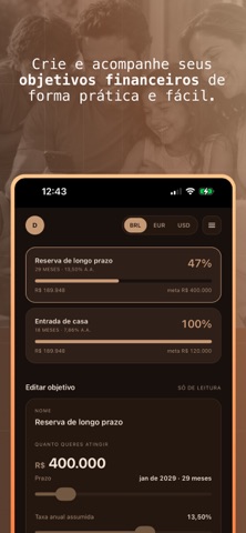 Vivid - Rastreador de ativos iPhone screenshot