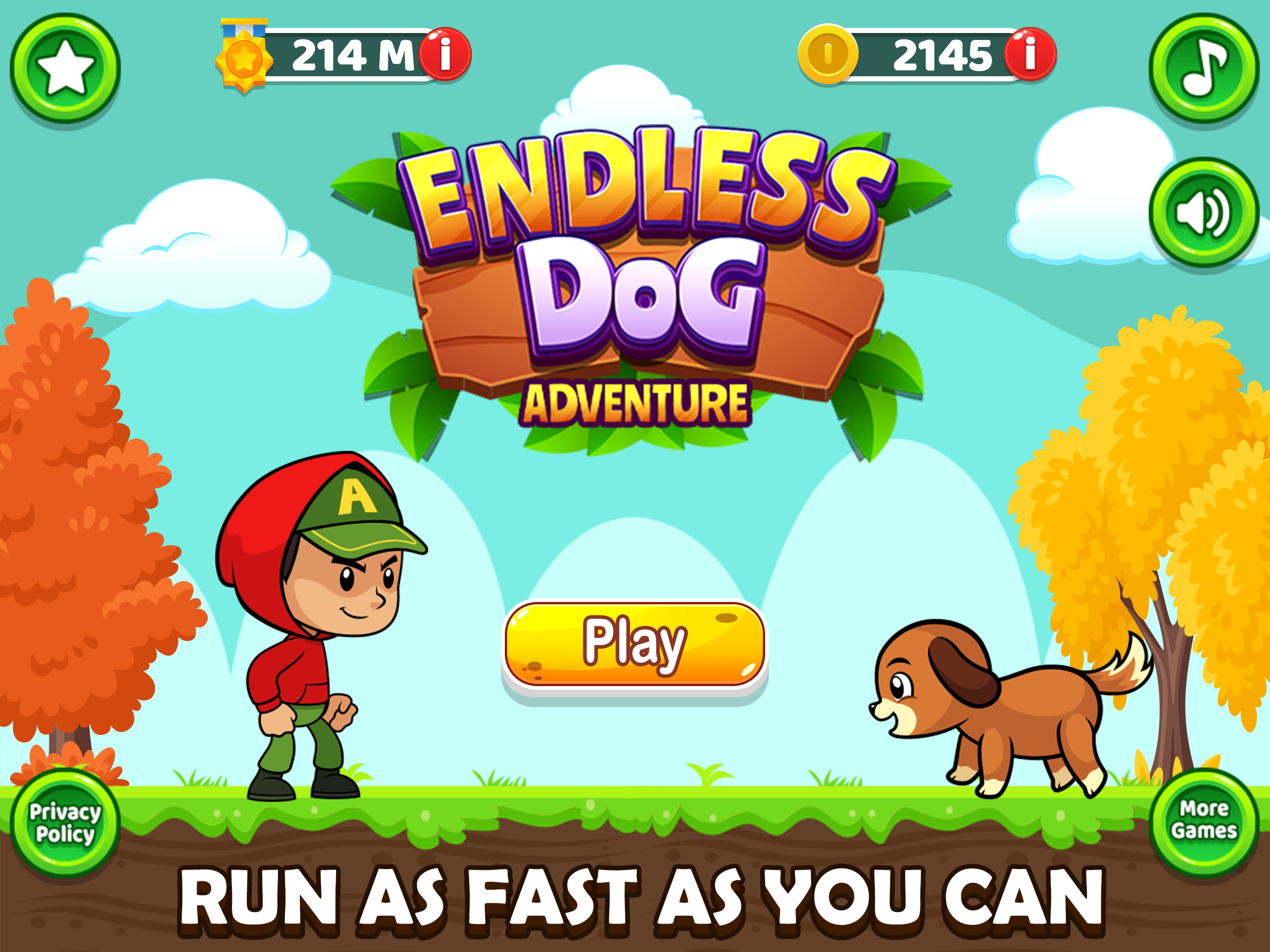 Dog Run - Endless Running Game