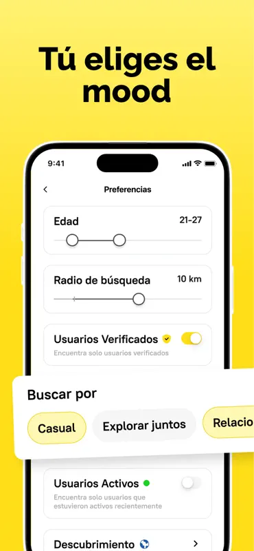 Instinct: Chat, ligar y citas screenshot 5 of 5