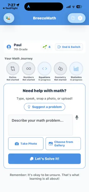 BreezeMath screenshot 1