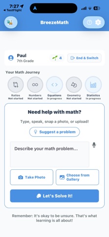 BreezeMath Screenshot 1 of 9
