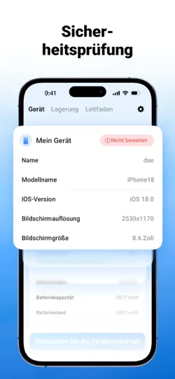Screenshot von Phone Security: Privacy Shield auf dem iPhone 6