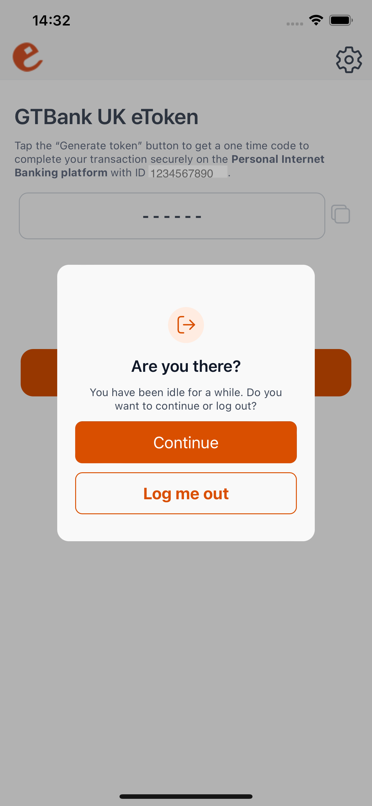 GTBank UK eToken screenshot 8