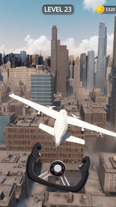 Sling Plane 3D - Sky Crash Jet Screenshot