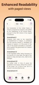 Constitution for iPhone screenshot