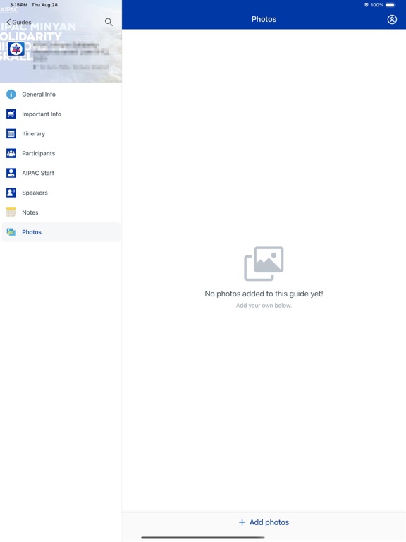 App screenshot