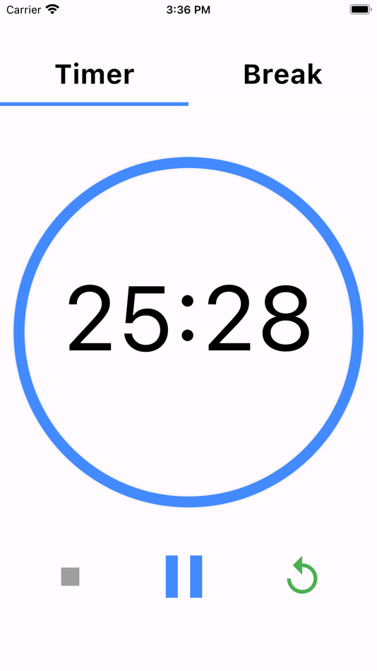 #2. Focus & Productivity Timer (iOS) Podle: Soumy Ladha