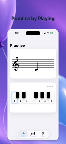 Piano Notes Practice Screenshot 1 of 7