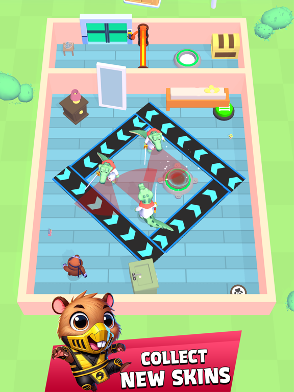 Capybara Escape: Ninja Game iPad screenshot