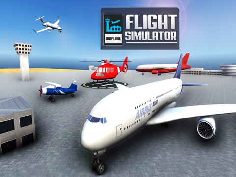 Airplane City Flight Simulatorのおすすめ画像1