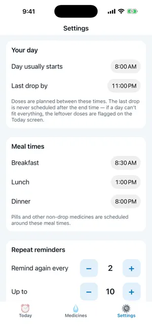 DropTime: Medicine Reminder screenshot 4
