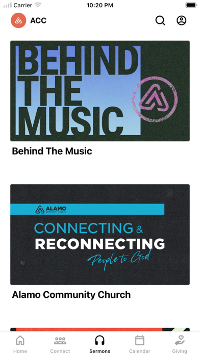 Alamo Community Church Screenshot