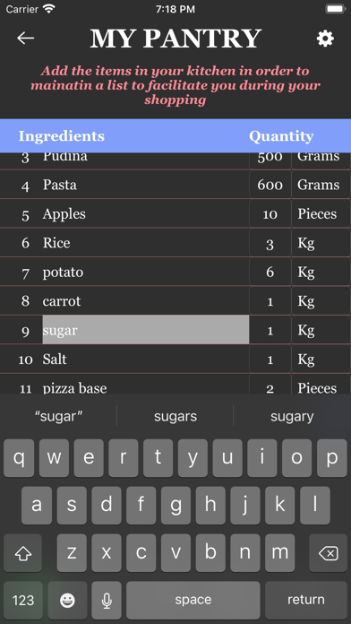 VisFull Kitchen Screenshot