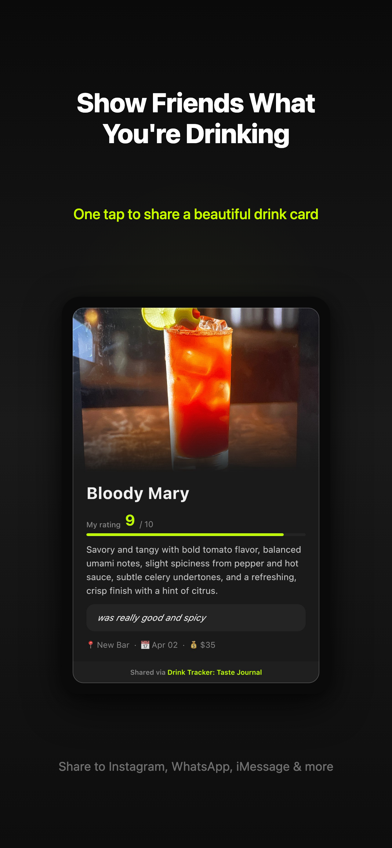 Drinkist: Drink Tracker screenshot 6