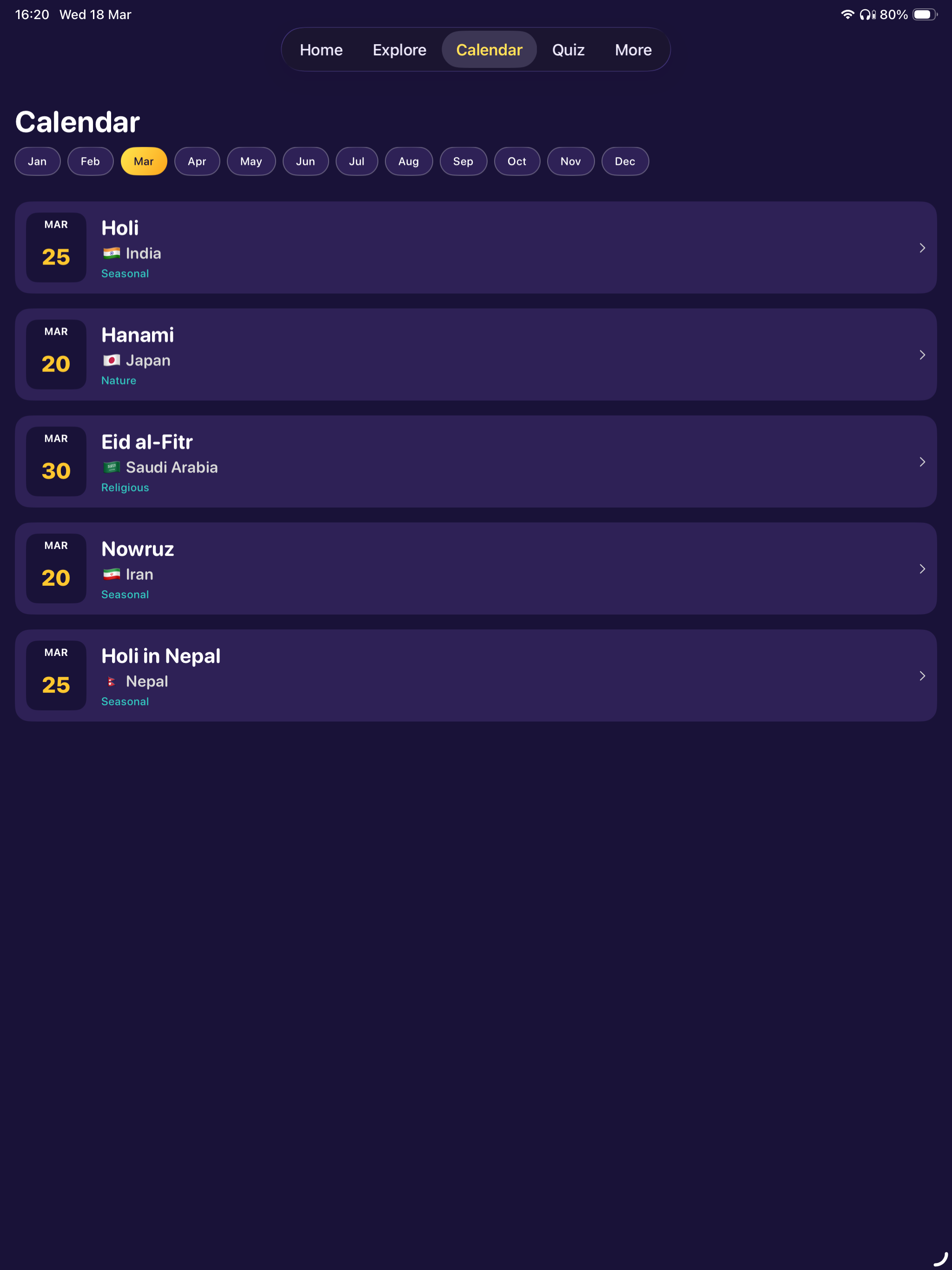 Festival Atlas: Culture Quiz screenshot 16