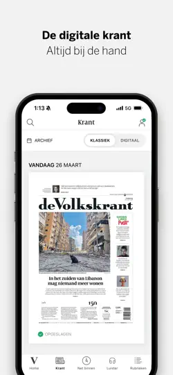 Screenshot von De Volkskrant - Nieuws auf dem iPhone 4