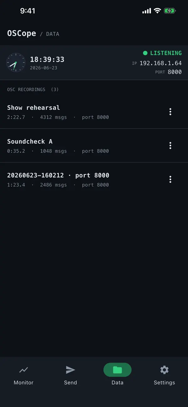 Screenshot #2 pour OSCope