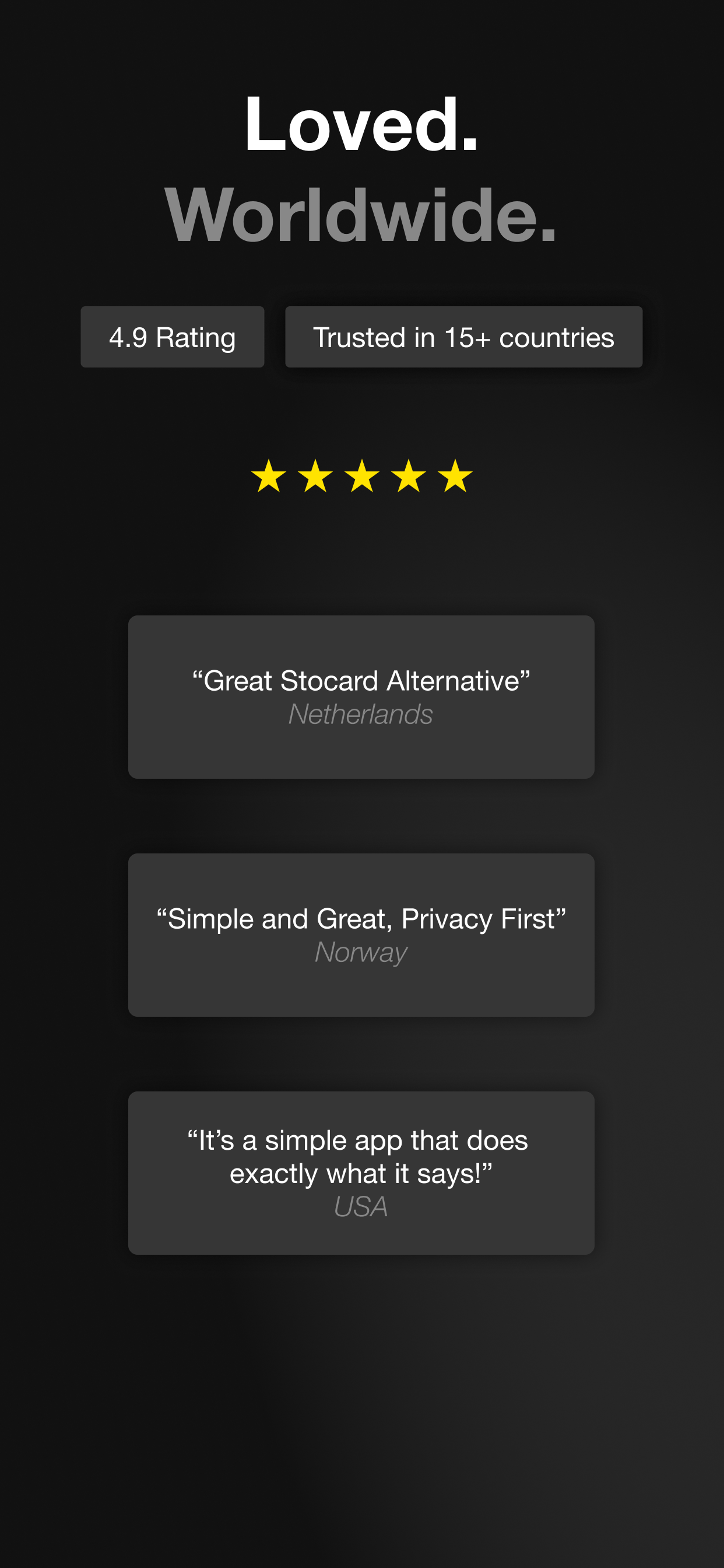 Offline Cards: Loyalty Wallet screenshot 7