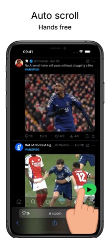 Auto Scroll for Safari: Glida Screenshot 1 of 6