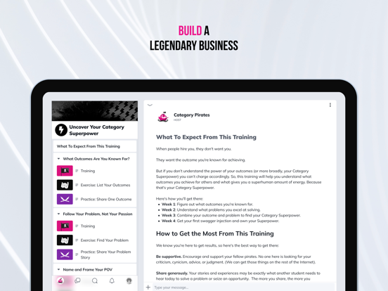 Category Design Academy iPad screenshot 3 - Business app