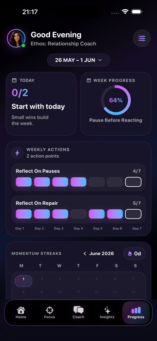 ETHOS: Relationship Coach Screenshot 8 of 10