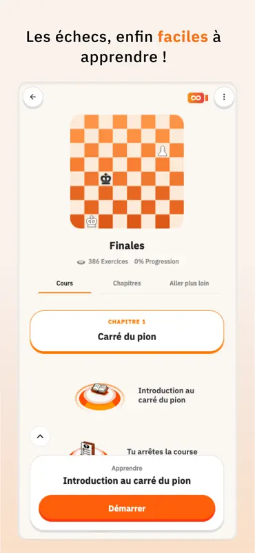 ChessFlare : Cours d'échecs screenshot 2 of 8