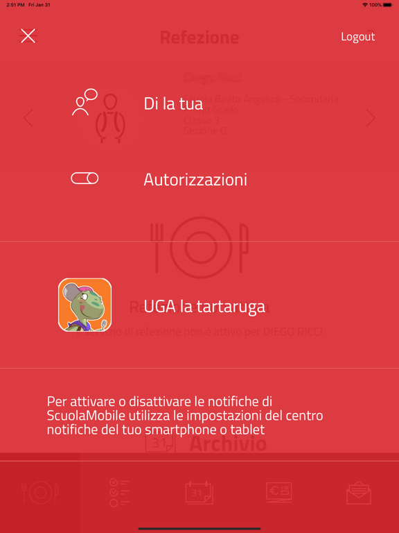 Screenshot #5 pour ScuolaMobile