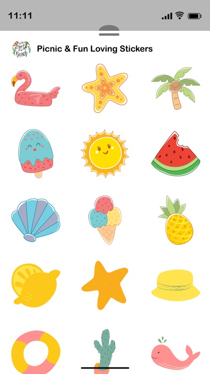 Picnic & Fun Loving Stickers