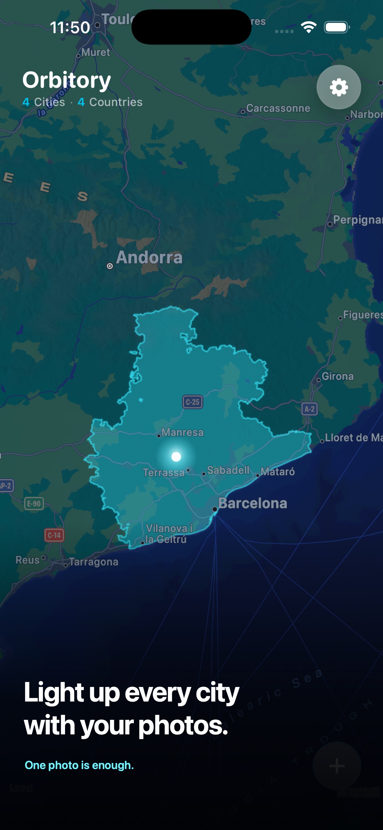 Screenshot 2 of Orbitory: City Photo Map