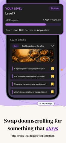 Erudity - Daily Micro Courses iPhone screenshot