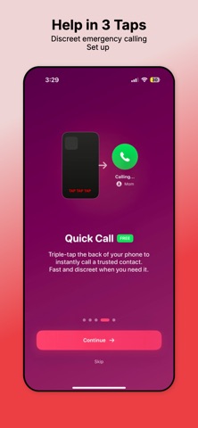 Flare: Fake Call & Safety Kit Screenshot 4 of 6