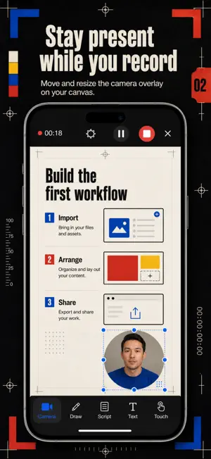 Facecam Screen Recorder: PIP screenshot 2
