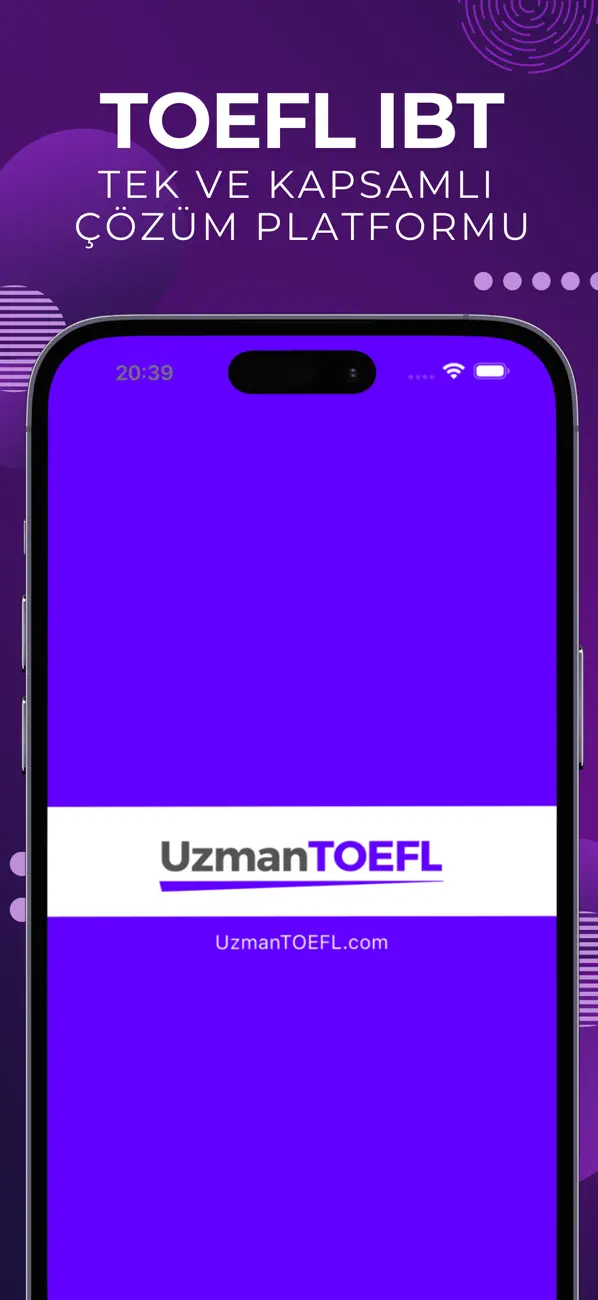 Screenshot #1 pour TOEFL IBT (UzmanTOEFL)