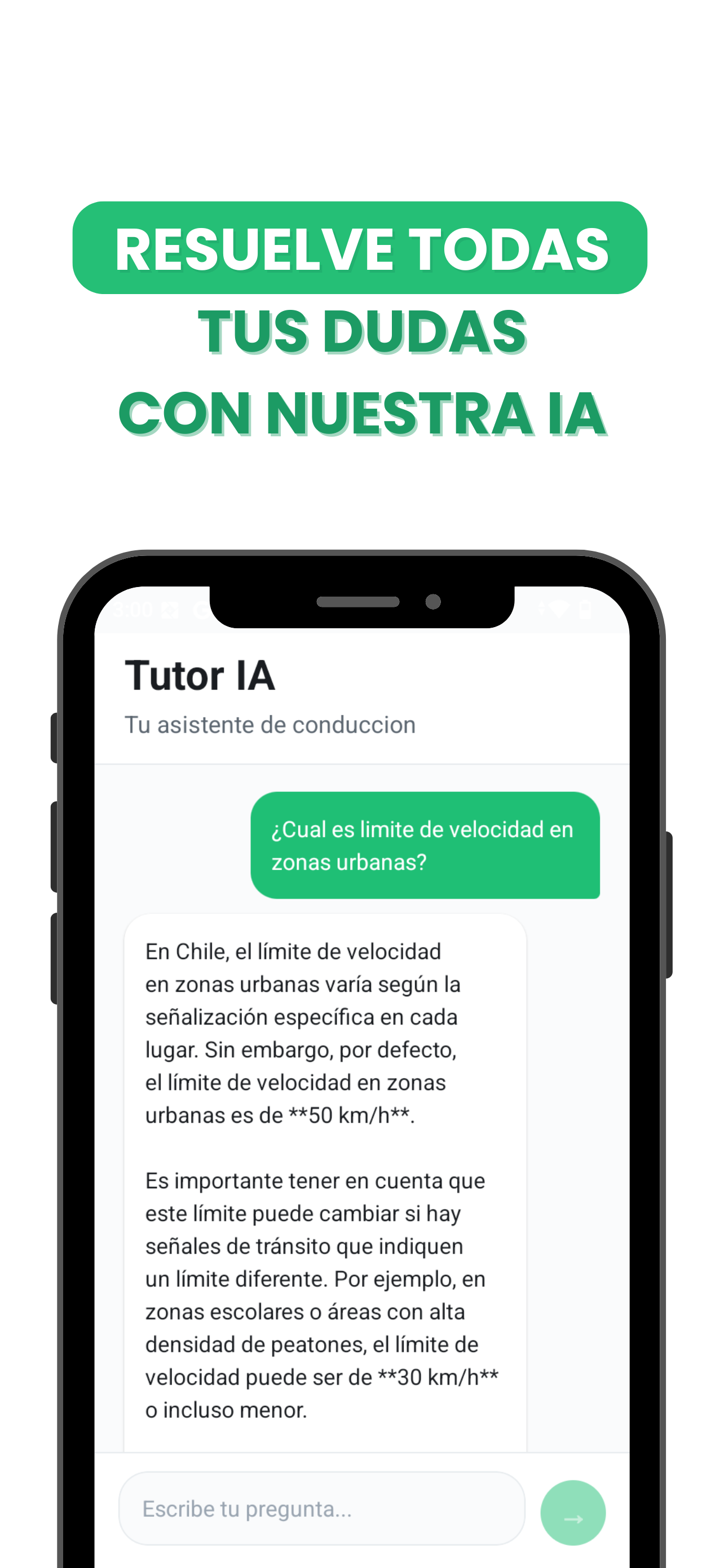 Sacatucarnet: Examen Chile