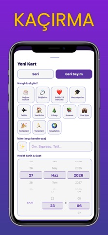 KaçGün — Alışkanlık Takipçisi screenshot