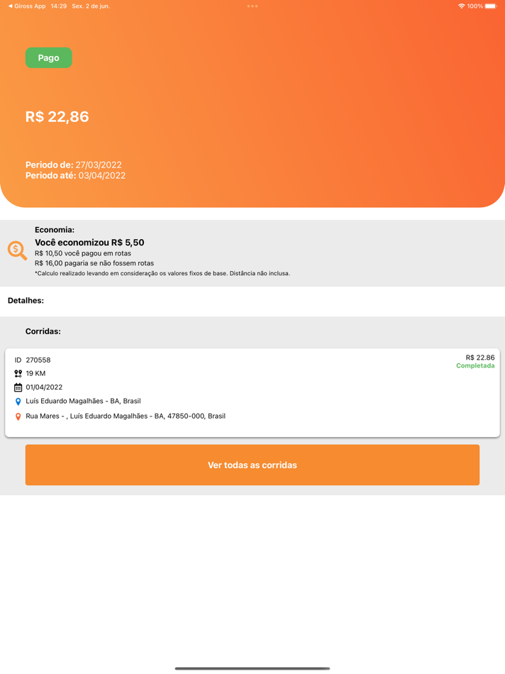 #6. Giross Entregas - Clientes (iOS) 由: Filipe Martins