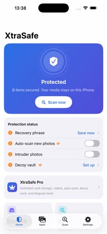 XtraSafe Photo Vault screenshot